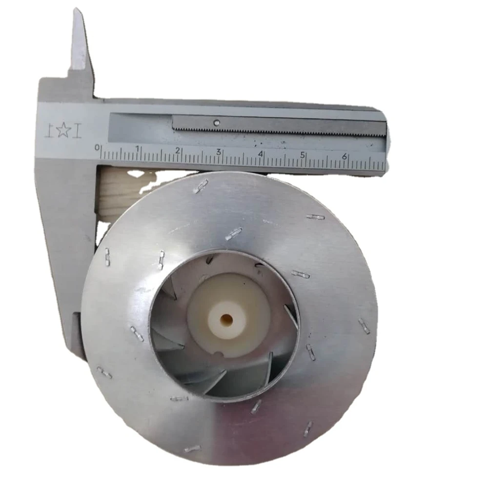 Высокоскоростной пылесос воздуходувка из магниевого алюминиевого сплава турбинная крыльчатка высокого давления