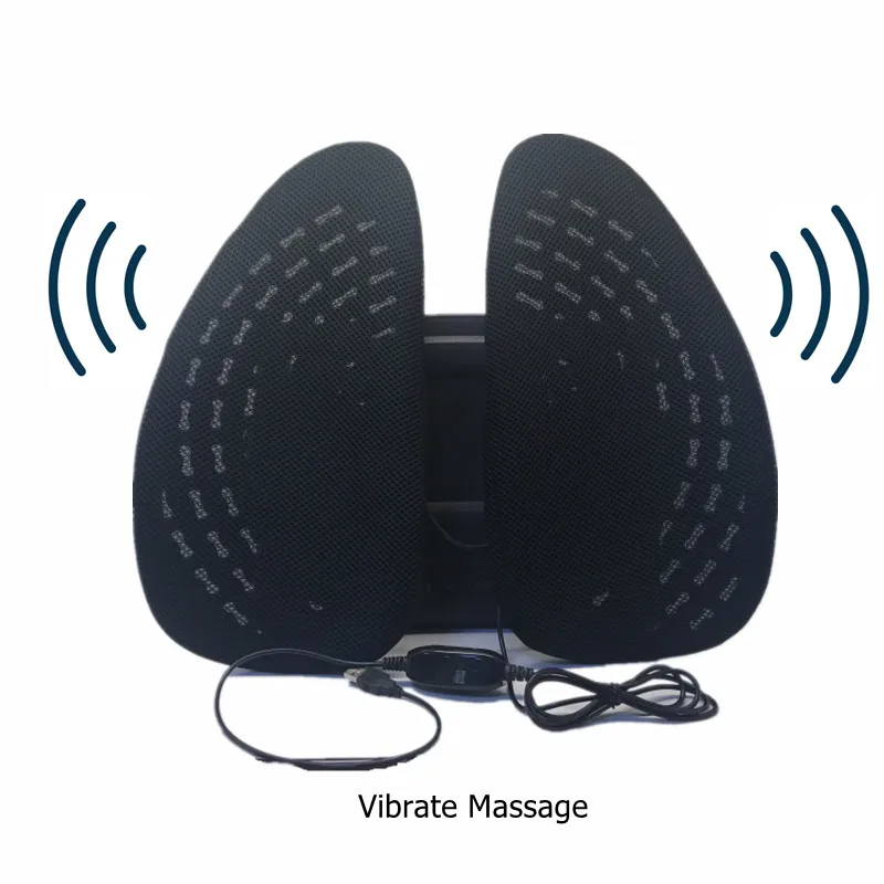 Double-wing design whole body vibration machine as see on tv power plate	vertebral relaxing back vibro fitness cushion