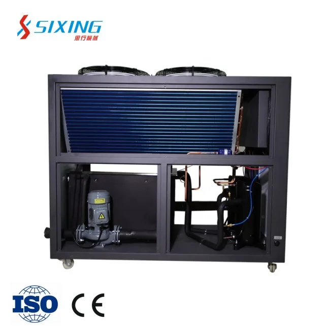 3HP to 30HP air-cooled scroll water tank industrial chiller for injection molding machine