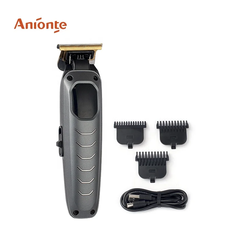 Professional  rechargeable DC motor hair trimmer/hair clipper with LED display