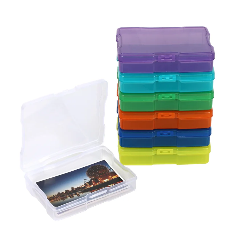Photo and Craft Keep Storage Organizing Box with 16 individual photo cases