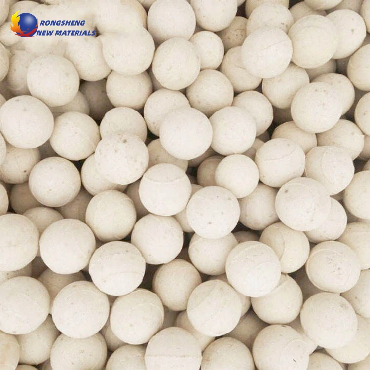 Manufacturer Lowest Price Refractory 68% 75% 80% 92% Inert Al2O3 Grinding Polishing High Alumina Refractory Ball For Ball Mill