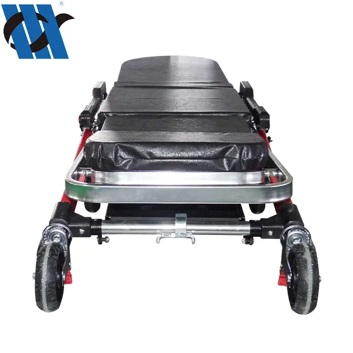 BDTT202B Hot Sale Hospital Used Emergency Trolley Patient Transport Backrest Height Adjustable Bed to Ambulance Stretcher Chair