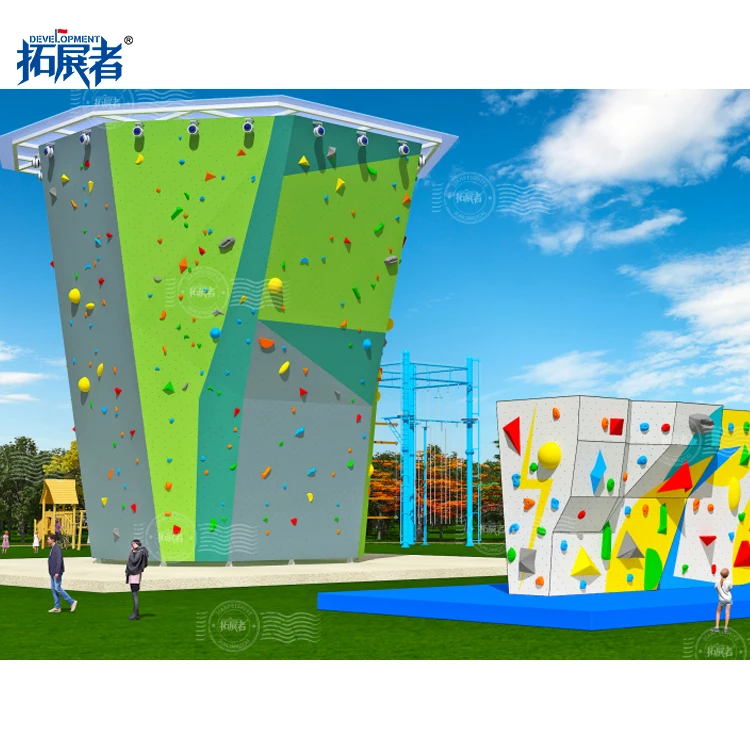 Sturdy Construction Indoor Big Island Bouldering Rock Climbing Wall with CE and ROHS for Climbing Gym
