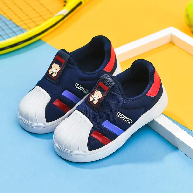 Factory direct supply Shell Head Shoes Little kids childrens casual shoes