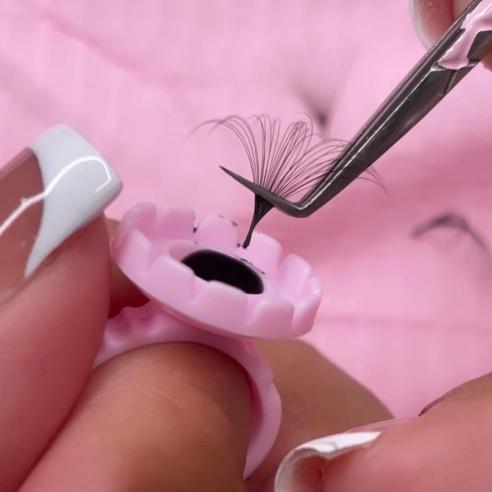 Lash Trays Custom Logo Cashmere 0.03 0.05 0.07 Handmade Matte Black C D Curl 8-25mm Volume Lash Extension