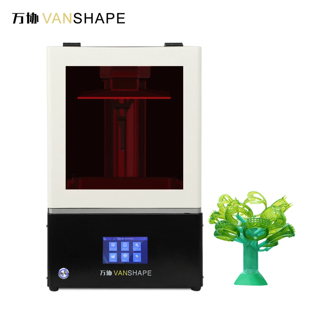 Vanshape  LCD Jewelry 3D Printer Price High Precision Monochrome Screen Photosensitive Resin 3D Printer