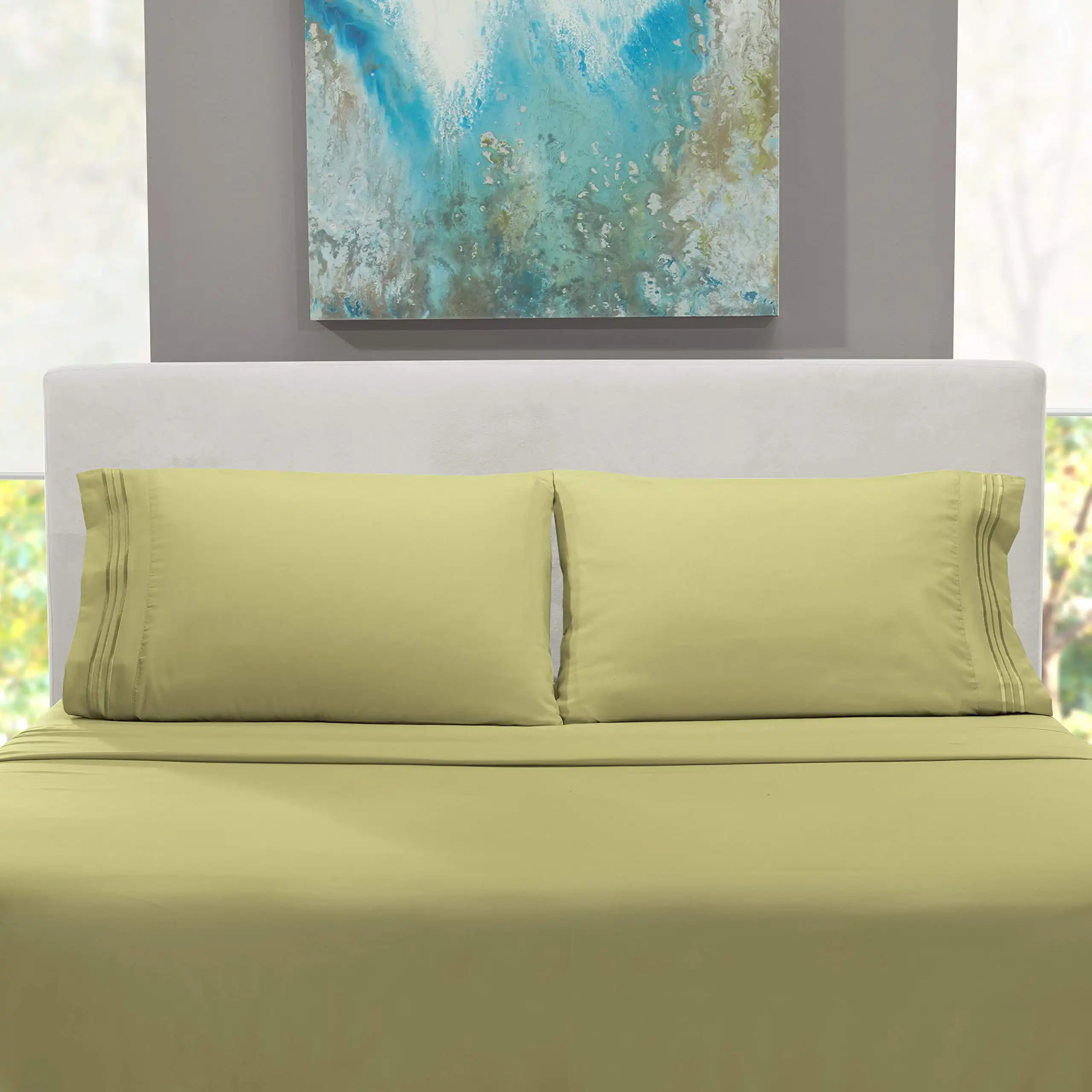 Наборы постельного белья из 4 предметов, мягкое постельное белье из египетского хлопка, tc, из микрофибры, однотонное одеяло, Комплект постельного белья