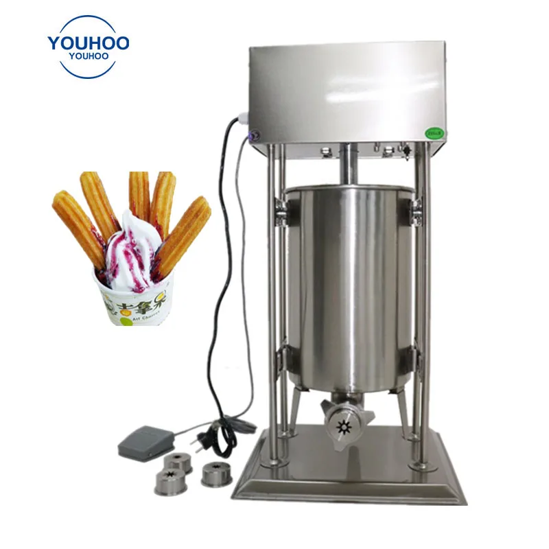 Small manual churrera churros machine 5L spain churro maker making machine a churros