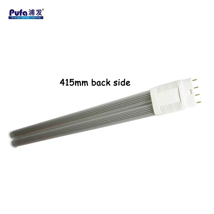 120lm/W high lumen 840/830 color temperature 415mm length 15W  4pin 2g11 base PL LED  tube