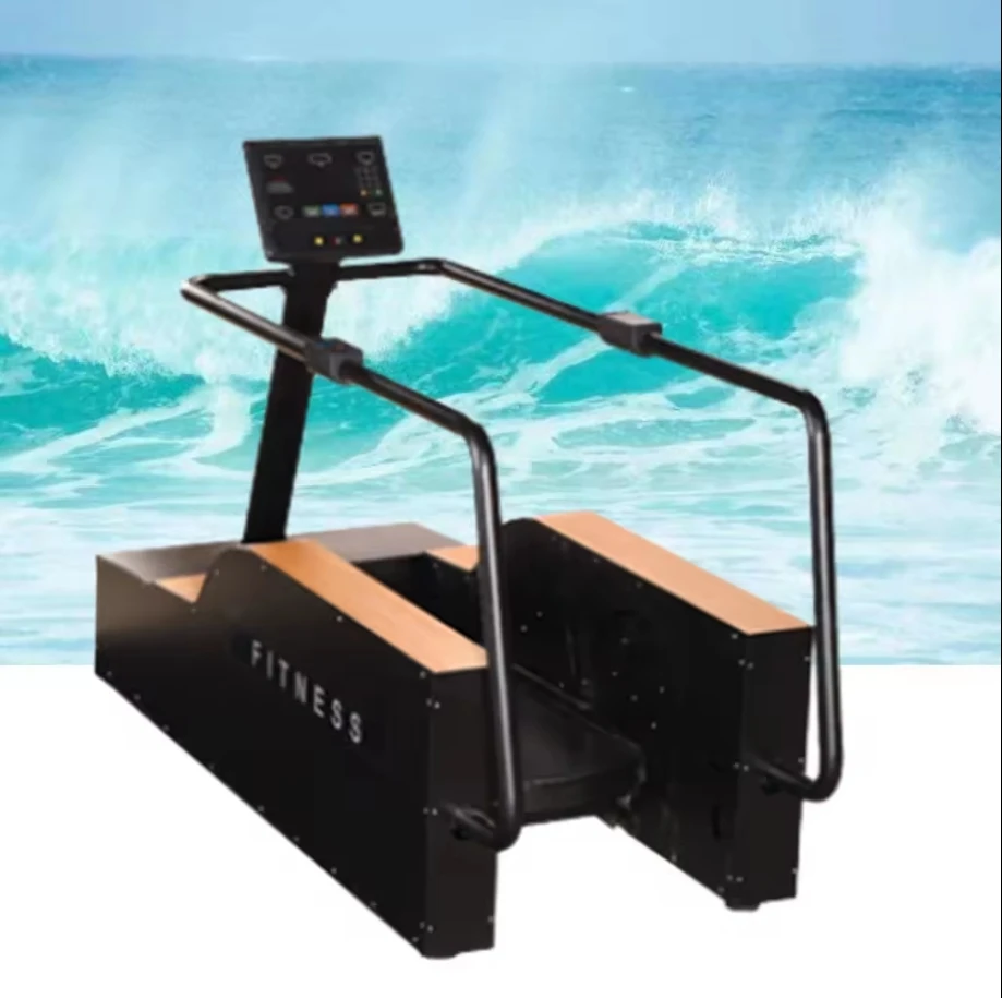 Wholesale Gym Fitness Surfing Simulator Machines With LCD Display Commercial Indoor Surf Wave Machine