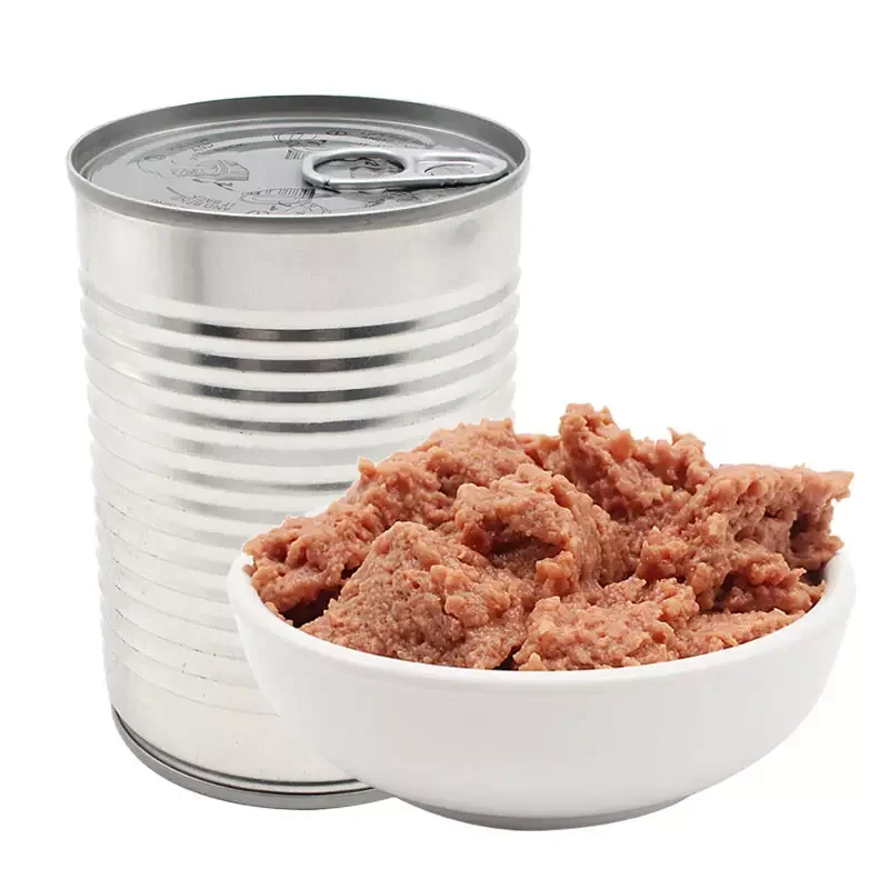 Wholesale High Quality Tuna Pet Treats Dog Can Food Wet Pet Food Pet Canned Food For Cat Dog