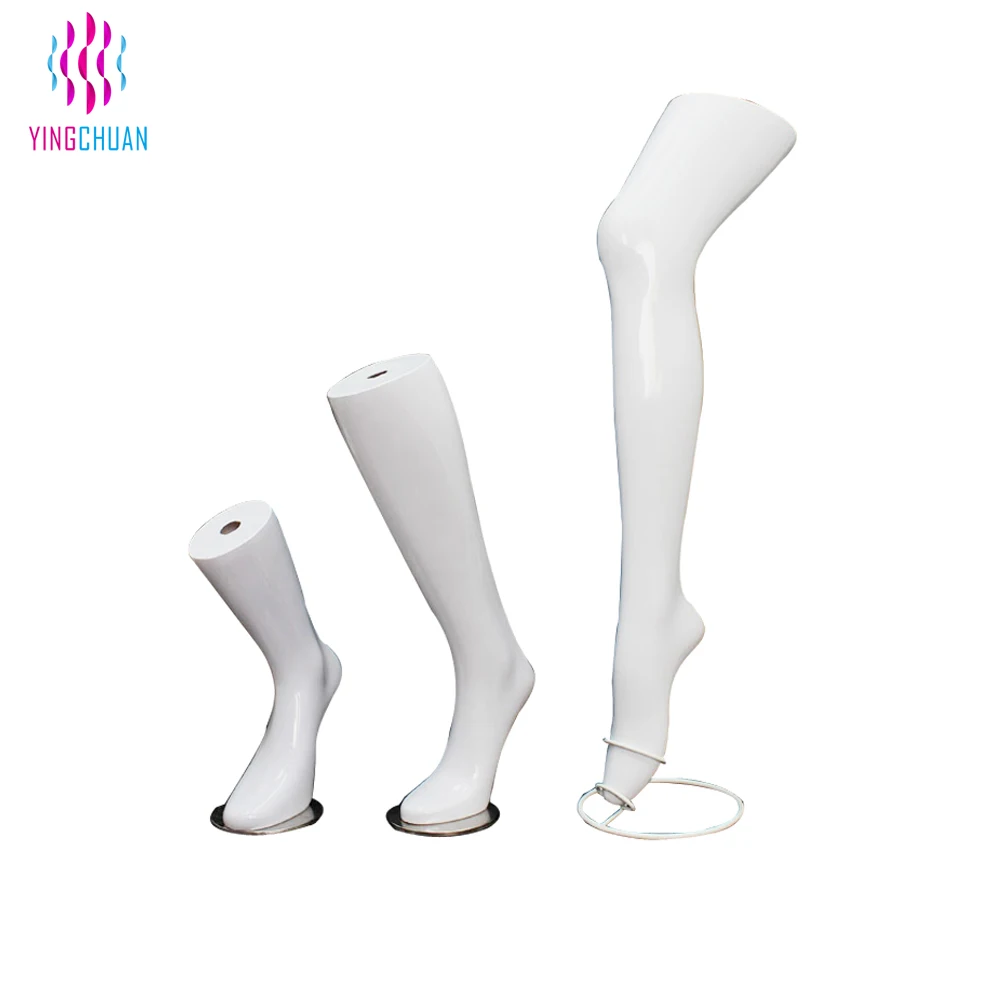 Plastic leg female mannequin torso for sale