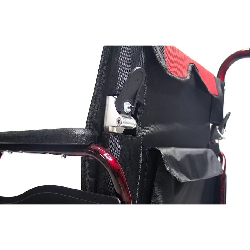 Outdoor Handicapped equipment Motorized Aluminum Folding Electric Wheelchair with Taiwan Motor