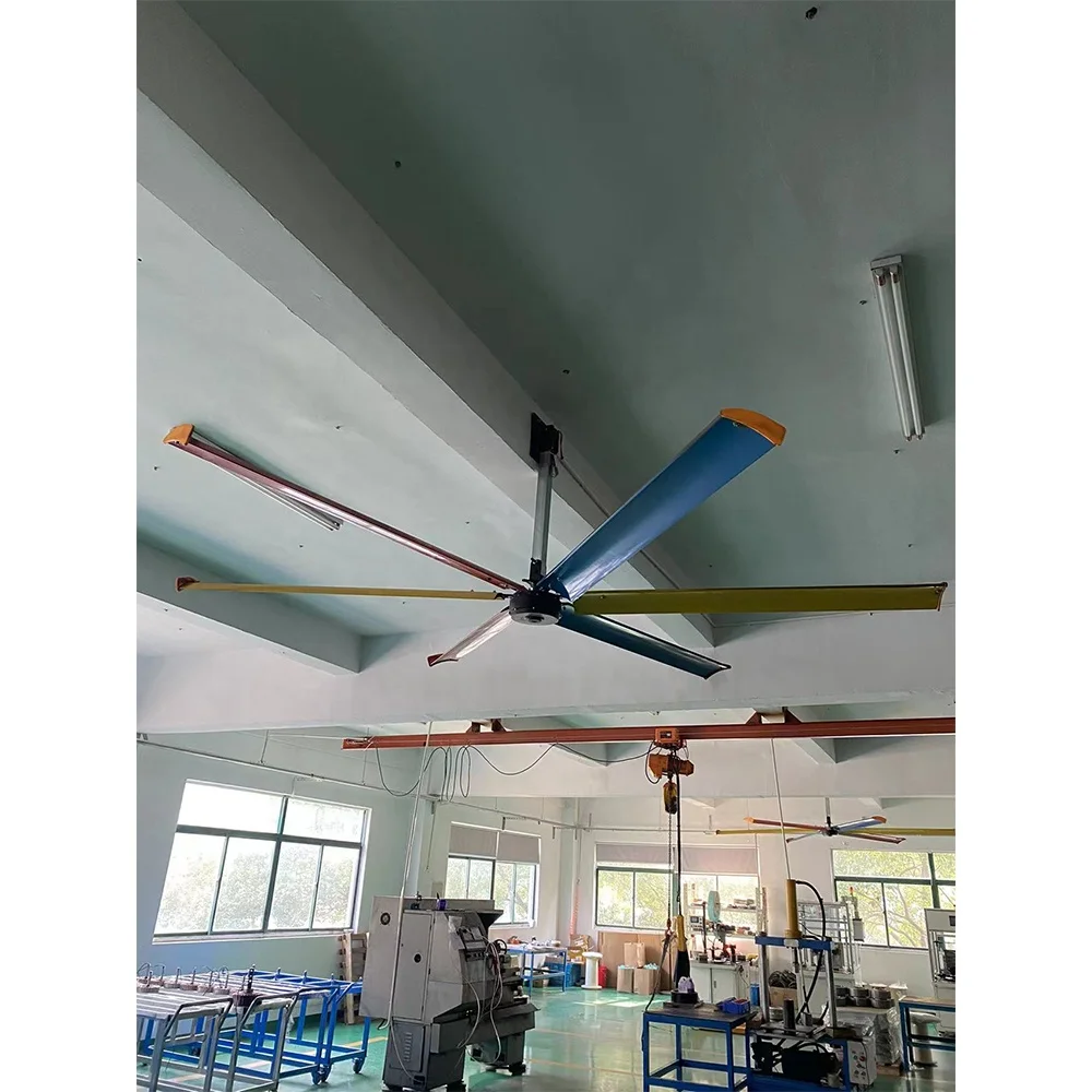 China factory selling 400w 750w 1100w 1.5kw BLDC PMSM 24ft 220v big hvls giant fan