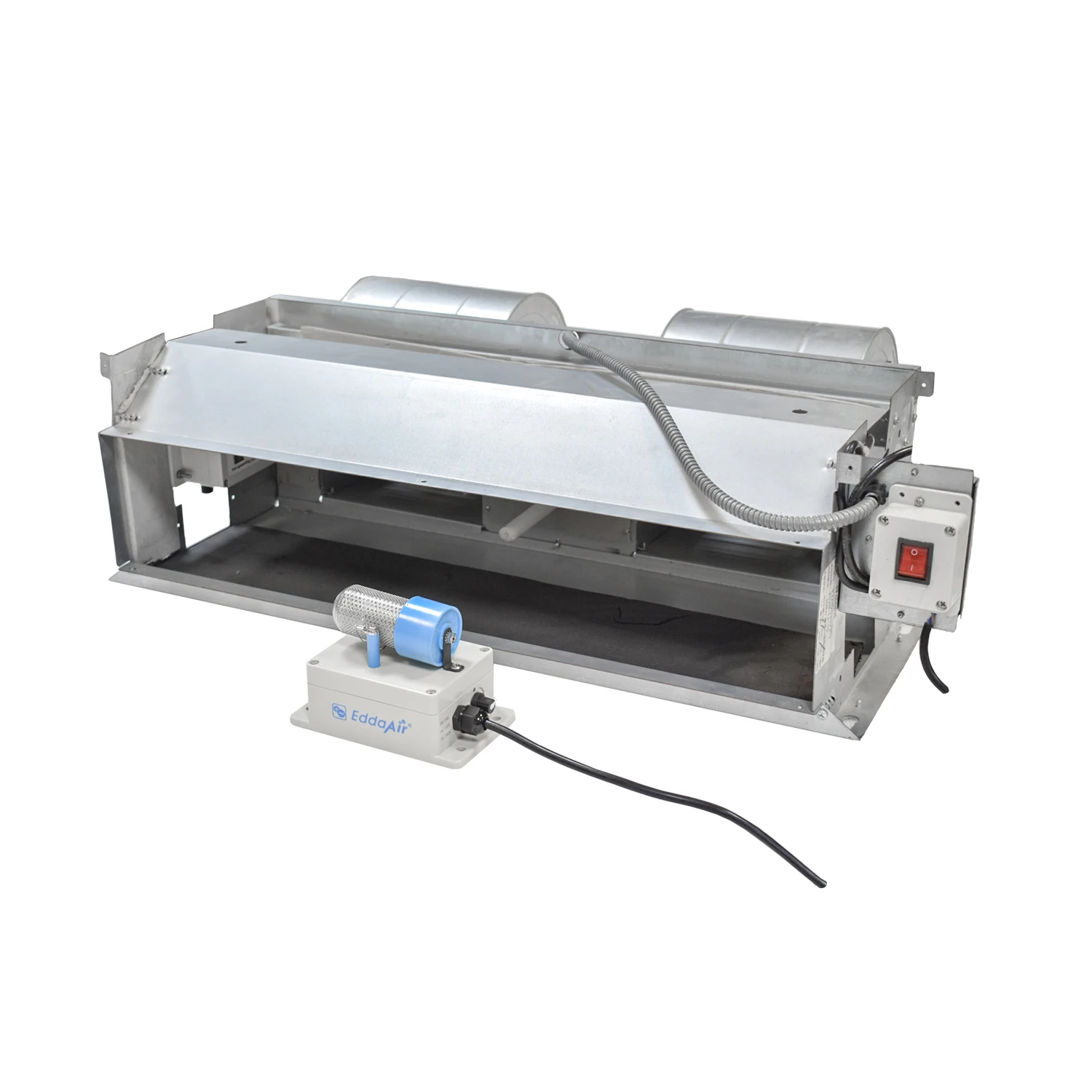 EddaAir FC-100 Duct Air Purifier Mini Plasma Generator 24v 220v Bipolar Ionization For Residential Central Air Conditioner