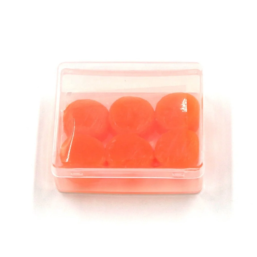 6pc Ear Plugs for Sleeping Reusable Moldable Silicone Gel Wax Earplugs Waterproof Earplugs Noise Cancelling Ear Plugs