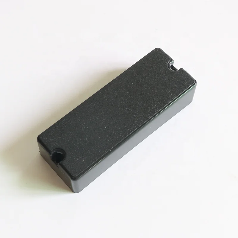 Donlis 5 String humbucker Bass Guitar Pickup Cover in Satin Black Color For Wholesale Plastic bobbin Parts