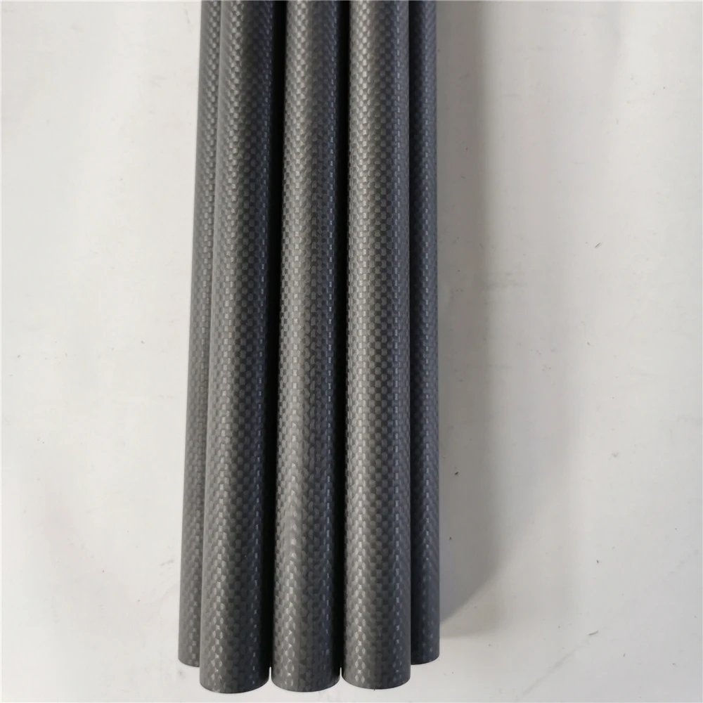 High Strength Mobile Phone Holder Matte Glossy Finish Round Square Carbon Fiber Tubes