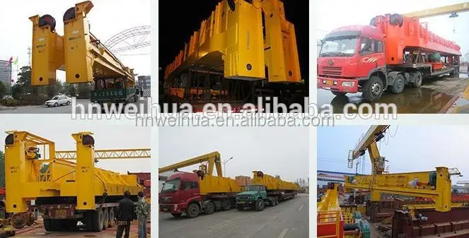  Weihua Высокое качество 30 тонн 40 45 50 RTG резиновый Тип Козловой Кран