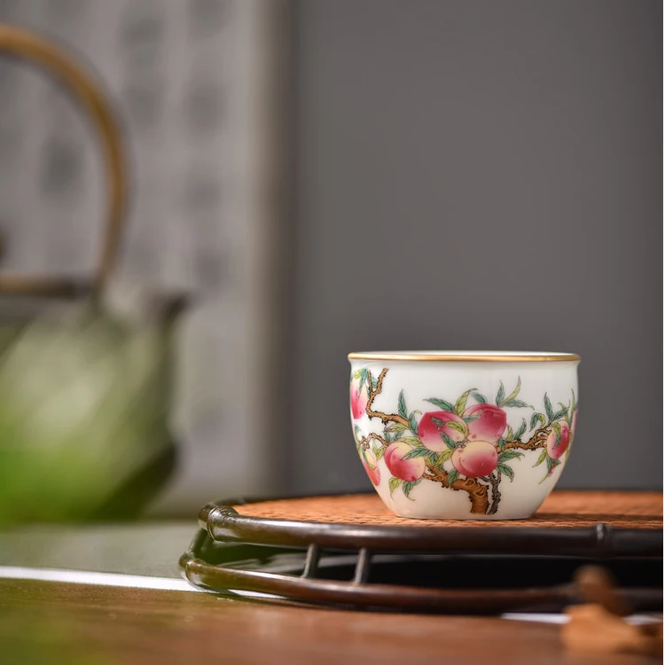 Top producer produced in Jingdezhen  elegant and tasteful exquisite teapot and tea cup gifts