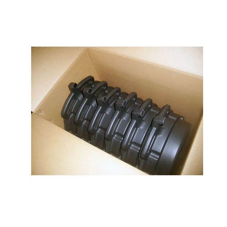 Plastic Car Waste Oil Container 8L Engine Oil Drain Pan Round Black Oil Pan With Handle