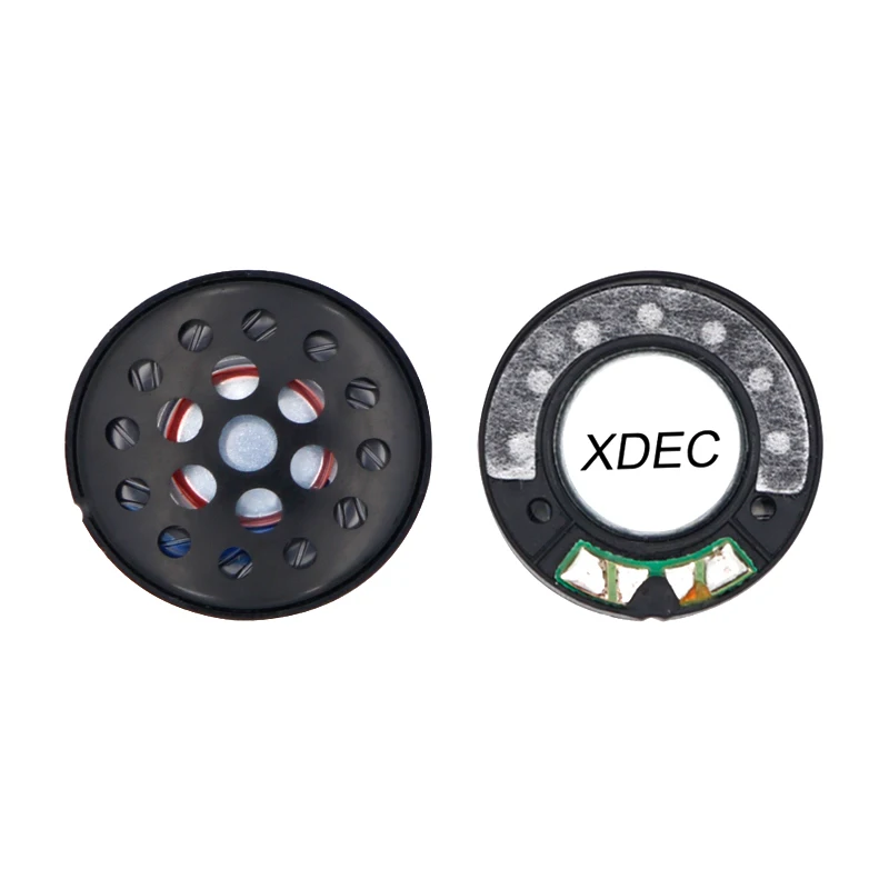 Green environmental protection 30*7.3mm 32Ohm 20MW glossy multiple sound holes shell Headphone Speaker Driver for gaming headset