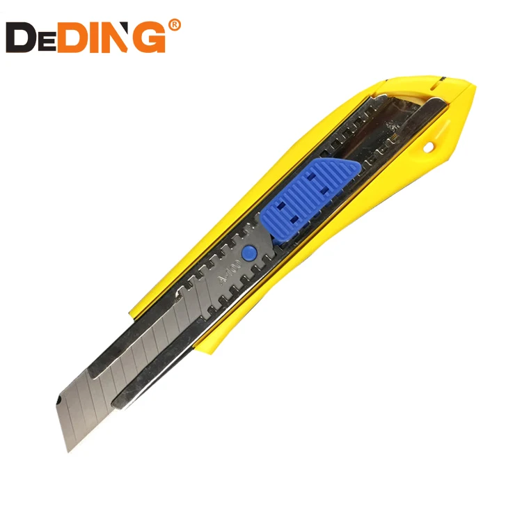 2024 Sharp high-carbon steel blade utility knife factory direct sales 18*100mm utility knife