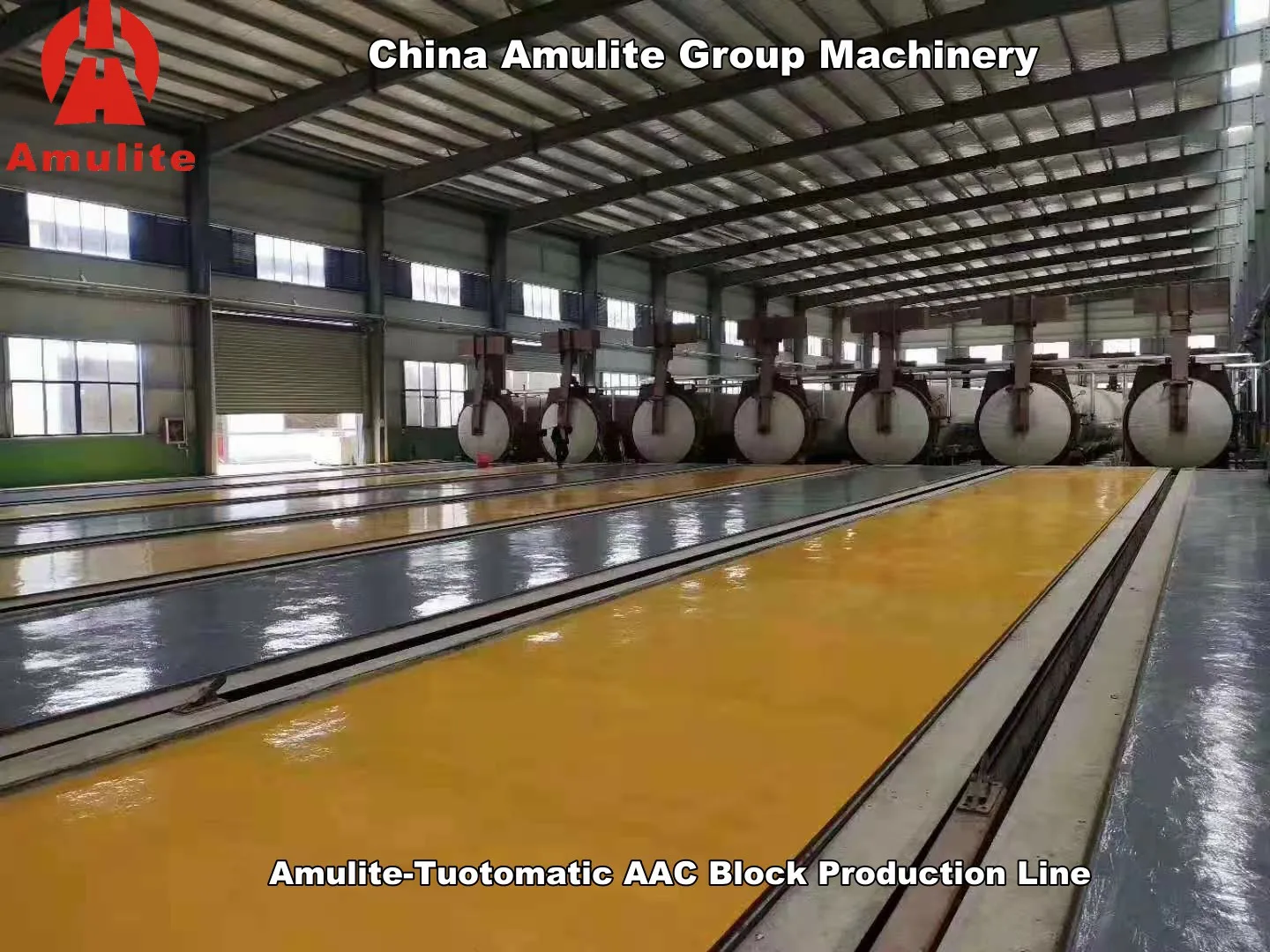Light Weight AAC Clc Block Brick Making Make Machine Production Line