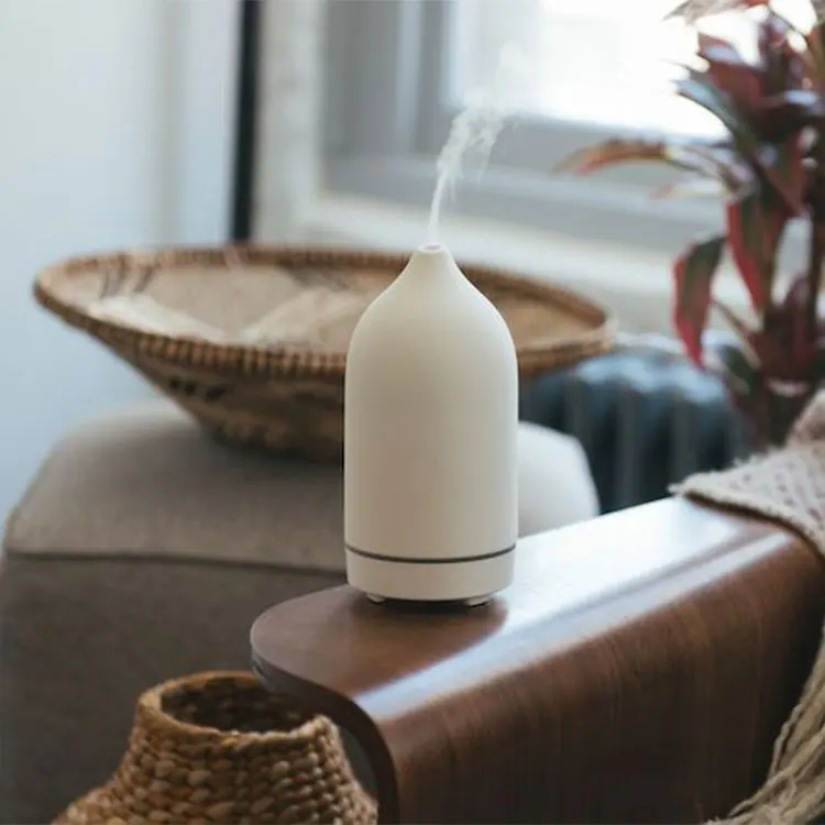 Ceramic essential oil diffuser air purification humidifier household appliance diffuser essential oil