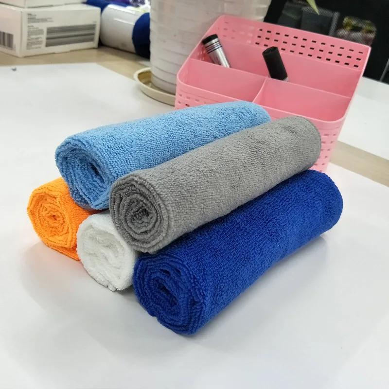Wholesale Custom Logo Microfiber Hand Towel Dry Fast Microfiber Towel