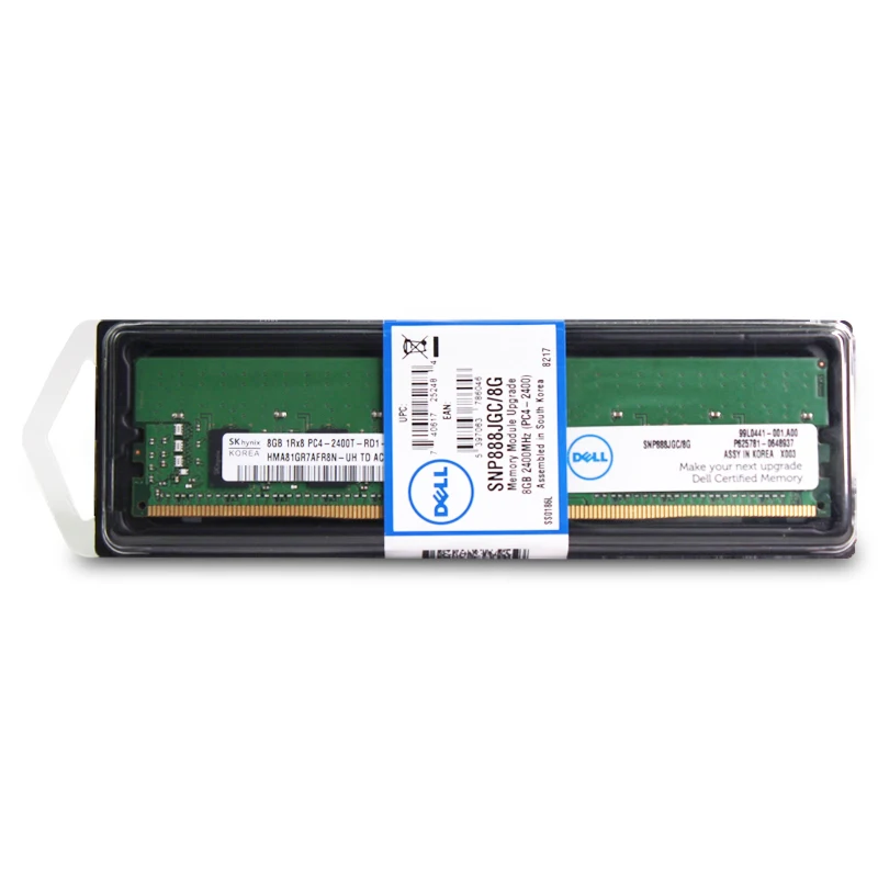 Dell Server Workstation Memory 8G/16G/32G/64G DDR4 RECC 2133/2666/2933/3200MHz Memory Stick