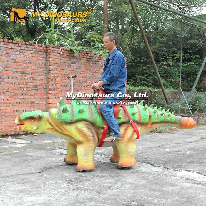 MYDINO Battery Walking Dinosaur Ride for Amusement Park Ride