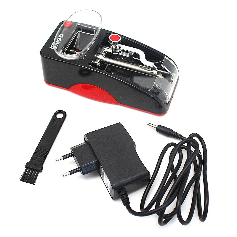 New Electric Cigarette Machine Easy Automatic Laminating Machine Electronic Tobacco Cigarette Injector Roller DIY Cigarette tool