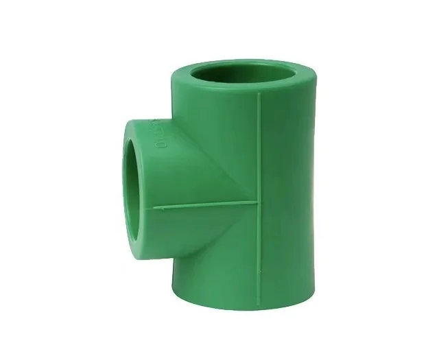 PP-R Reducing TEE Thread TEE PPR Pipe Fittings Plumbing Accessories PPR Pressure Hot Water PPR Reducing Tee fittings