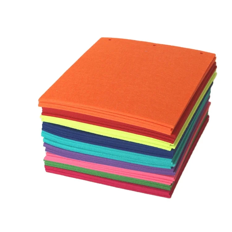 DIY handwork material package  various color non woven felt sheet