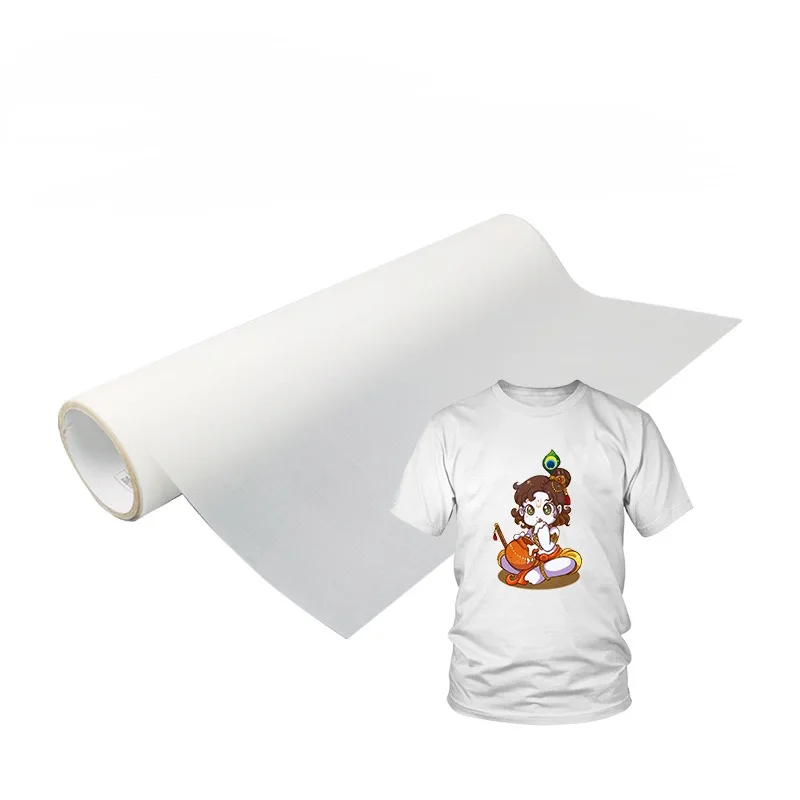 2024 High Quality Eco-friendly Paper AB Cold Film Printing DTF Film Hot Transfer AB Direct Transfer Film Roll Polyester 30cm