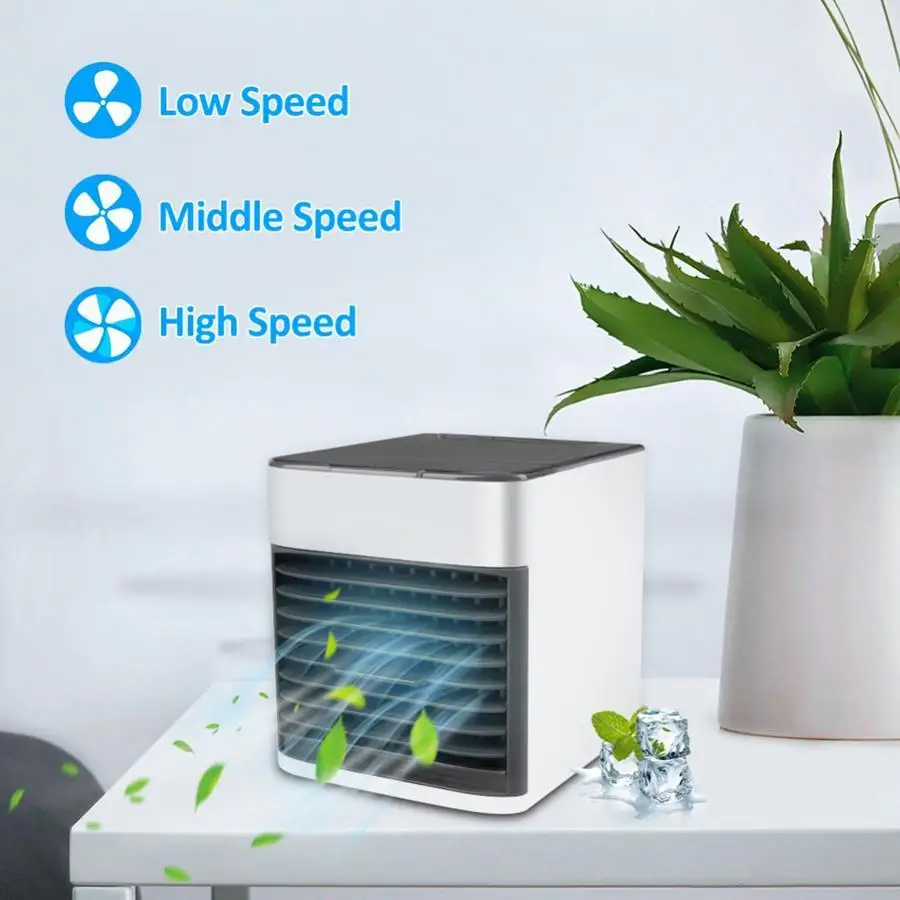 Customized Led Portable Conditioner Handheld Mini Usb Air Fan Cooler