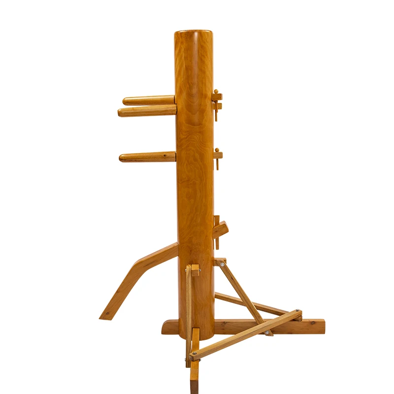 Хорошее качество, оборудование для боевых искусств, свободно стоящий деревянный манекен, кунг-фу, крыло, Чун, деревянный манекен