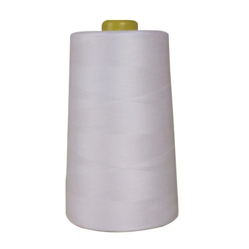 Cheap Price White Polyester Sewing Thread 3000y 402 Sewing Thread Various Color