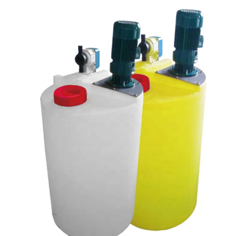 pac chemical dosing device polymer dosing system machine  for effluent treatment