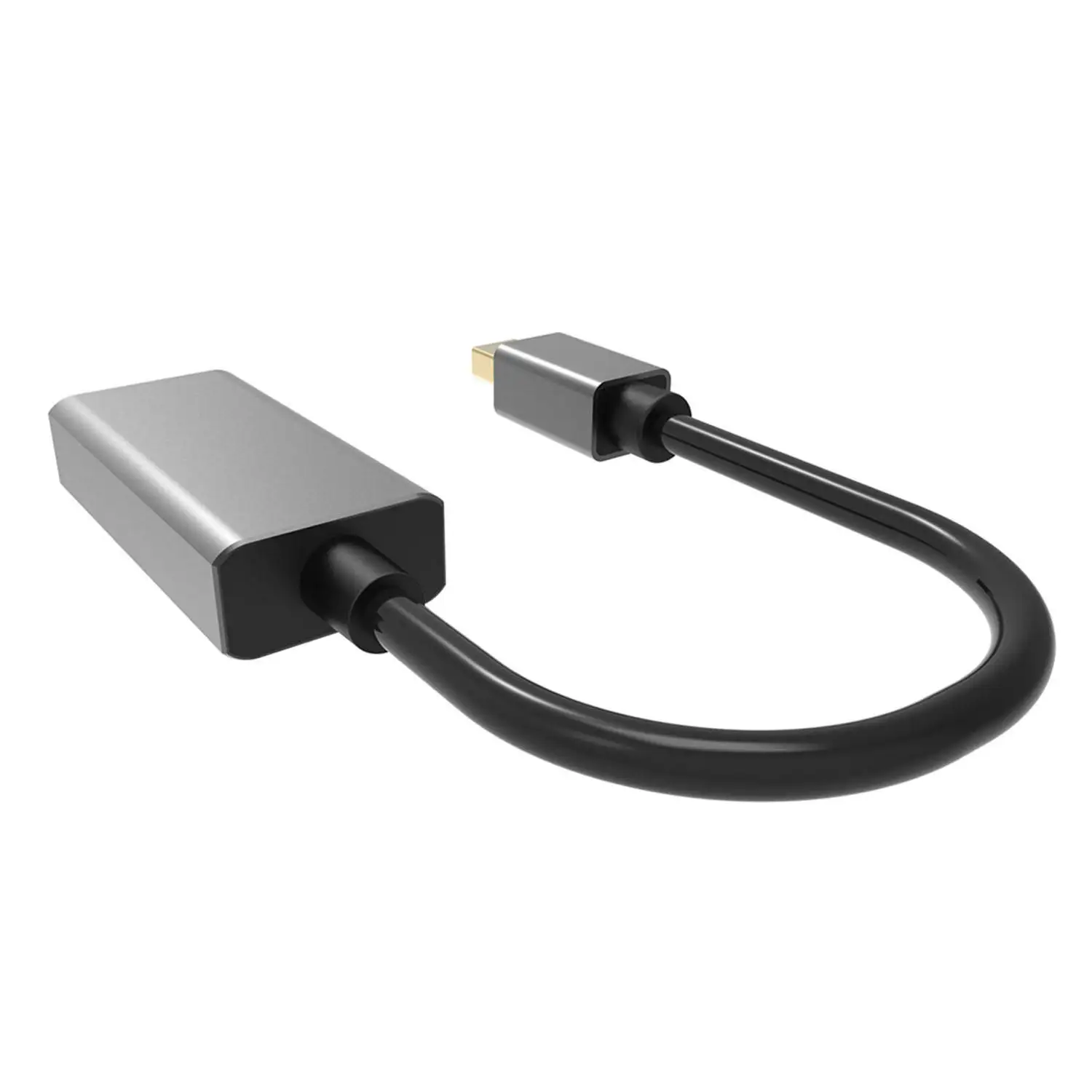 DisplayPort to HDMI Gold-Plated DP Display Port to HDMI Adapter Male to Female Compatible for Lenovo Dell HP and Other