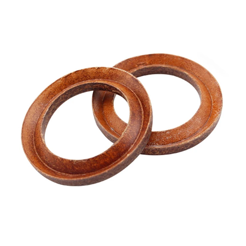 SWKS Custom Leather Gasket Packing Washer Seal Vee Packing Leather Chevron Ring Leather Cup Seal
