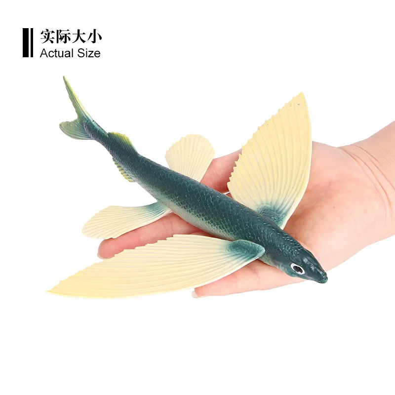 Wholesale Solid PVC Simulation  Fish Lobster Model Plastic Animal Toys Sea Creature Toys Animal Figurines Toys