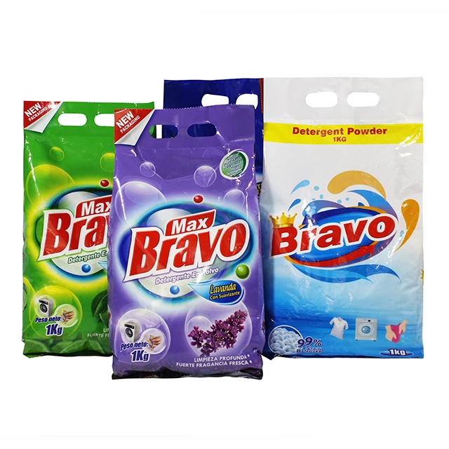 OEM BRAVO laundry washing powder china make detergent powder laundry detergent laundry detergent samples
