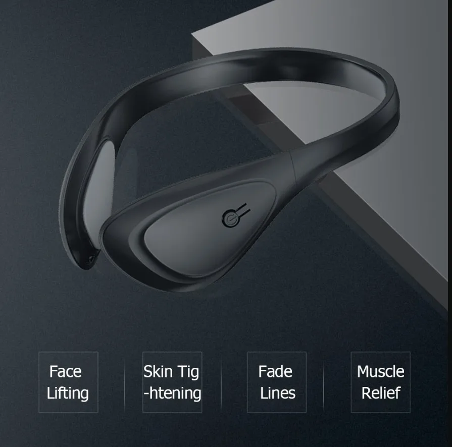 EMS Intelligent V-shaped Face-lifting Reduce Facial Fat household  Massage Firming face Masseter Beauty Equipment