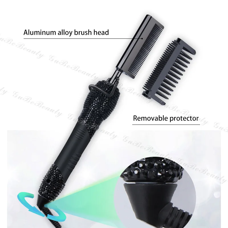 
Gubebeauty hot sales multifunctional hair straightener comb for straightening hair used in homeuse with CE/FCC 