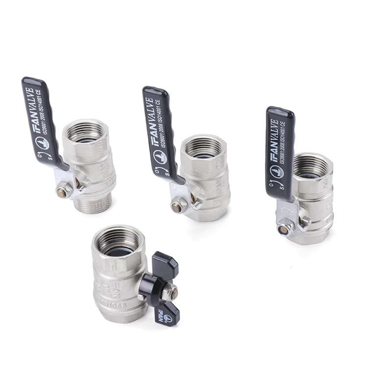 OEM ODM Supported Plumbing NPT Female Threaded Forged Manual Water Gas Brass Valve Full Port Brass Ball Valve