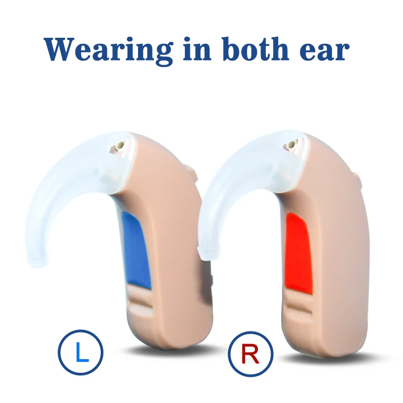 Cheap Price 13 Battery Powered Analog BTE Sound Amplifier Hearing Aid for Hearing Loss