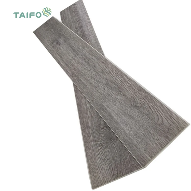 TaiFo High quality parquet plastic slatted wood pvc click plank waterproof spc flooring